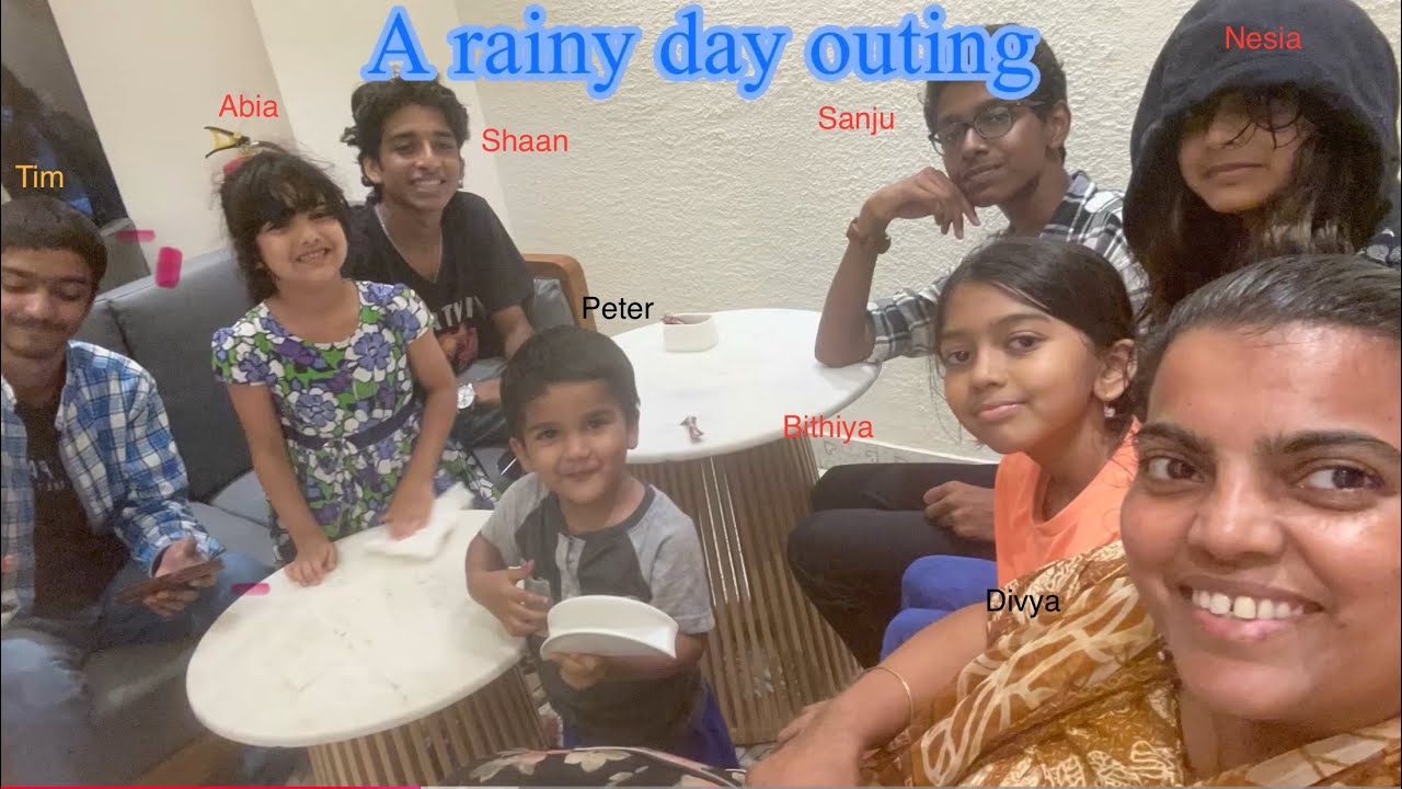 A rainy day outing