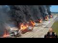 2 MINUTES AGO! Russian TU-22 and TU-95 Strategic Bombers Destroyed by F-16s in Crimea!