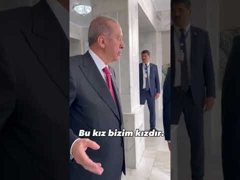 Cumhurbaşkanı Erdoğan Nahçivan'da Fulya Öztürk'le karşılaştı... Aliyev: \