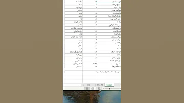 كيفية طباعة جدول اكسل 
