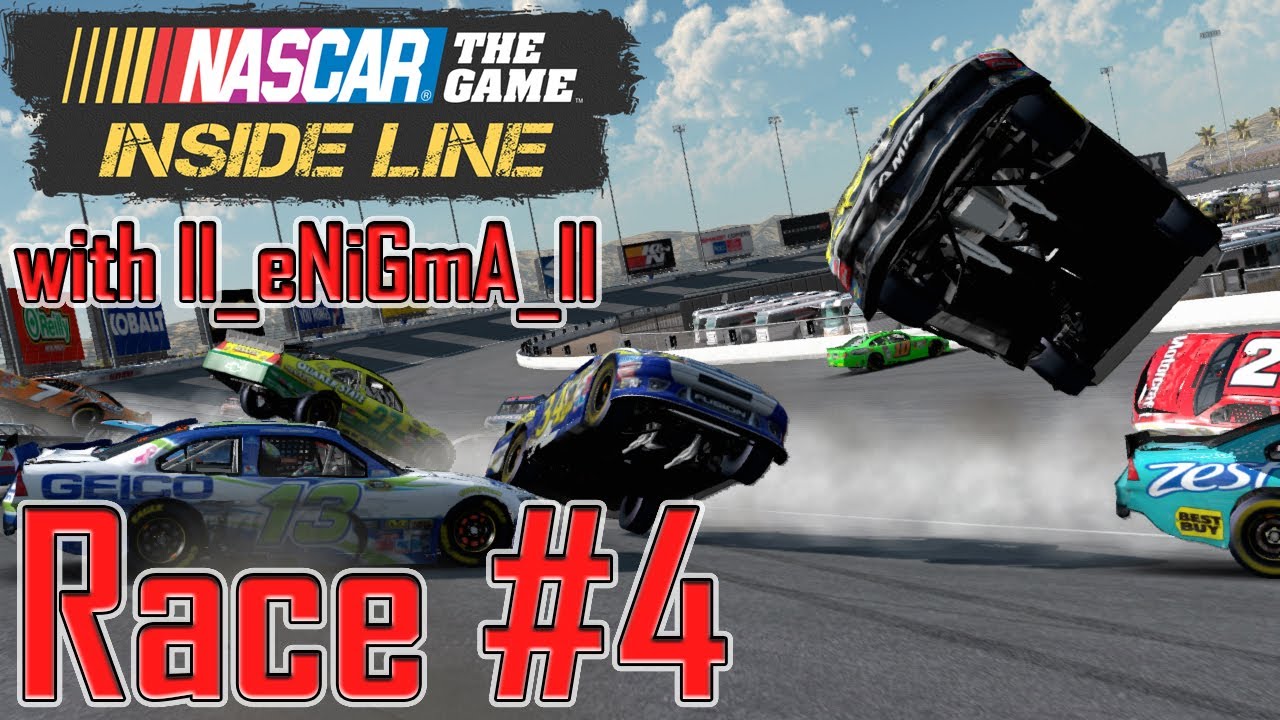 NASCAR w/ ll_eNiGmA_ll - Part 4 - LEFT AND RIGHT TURNS?!?!
