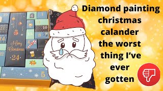 Diamond painting advent Calendar. 2021Terrible and waste of money from HAHI  STORE on AliExpress. - YouTube