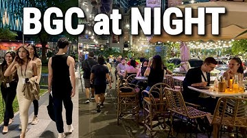 INSIDE the Philippines’ Most Expensive City – BGC at Night 2025!