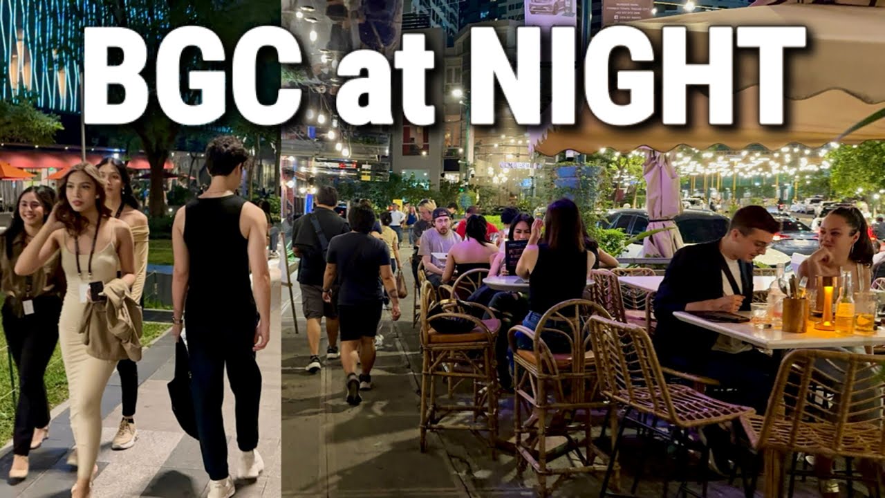 INSIDE the Philippines’ Most Expensive City – BGC at Night 2025!