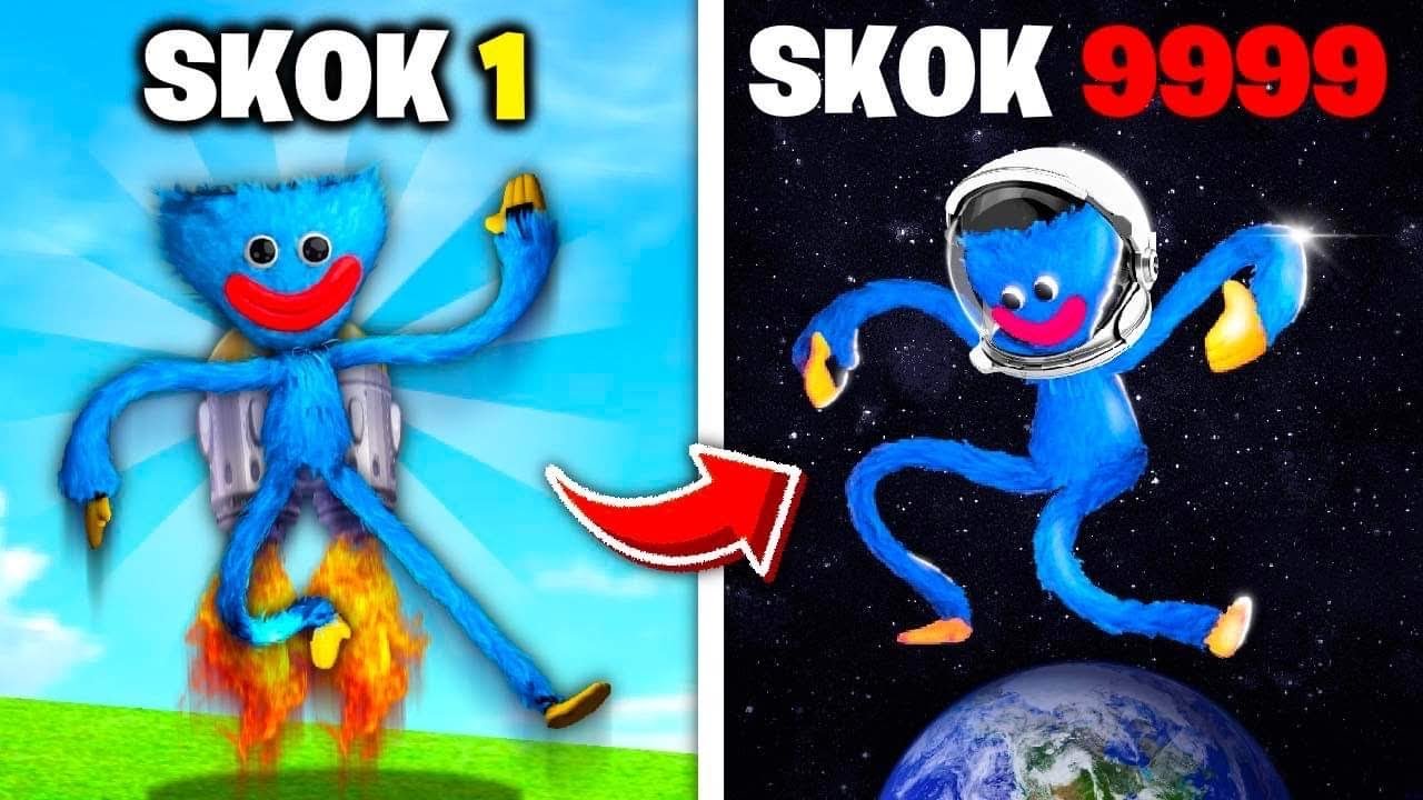 Každý HUGGY WUGGY skok se ZESILUJE v GTA 5!