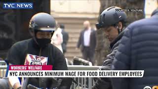 NYC Announces Minimum Wage For Food Delivery Employees