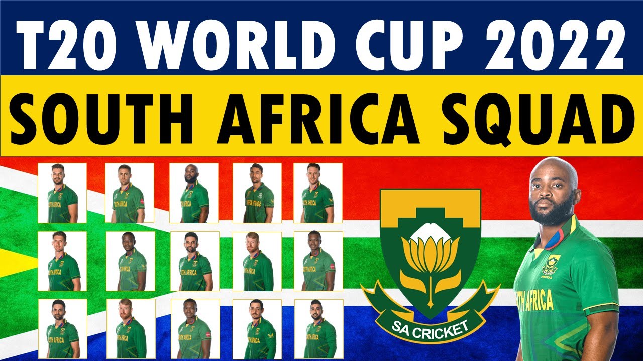 South Africa World Cup 2022 squad: Bavuma leads, Stubbs in 15-man Squad, van der Dussen out