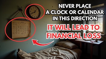 Never Hang Clocks and Calendars in This Direction, or Poverty Will Strike