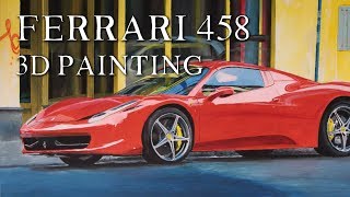 How to draw 3d realistic painting ferrari 458 art tutorial. watch
until the end pick up pointers on finish with photo details. materials
...