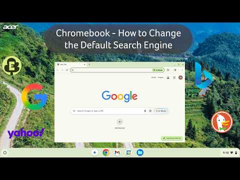 Chromebooks - How to Change the Default Search Engine