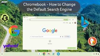 Chromebooks - How to Change the Default Search Engine