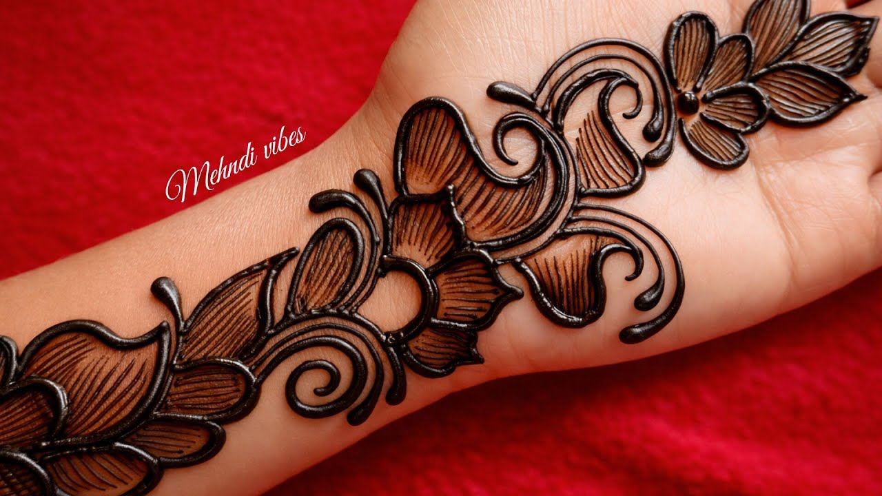 Very Stylish Front Hand Mehndi Design |  Arabic Mehndi Design | Mehndi Design | mehndi designs | 