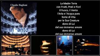 Video thumbnail of "CLAUDIO BAGLIONI / Fratello Sole Sorella Luna / Incanto 2001"