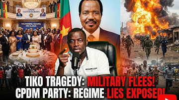 Tiko Gas Explosion vs. CPDM Gala: The Two Faces of Cameroon 🇨🇲