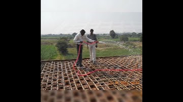 😱Bamboo used in place of steel //Building construction without reinforcement #construction #bamboo
