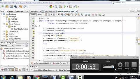 Java Servlet -  Connecting MySQL Database with a web application in Netbeans (using mysql connector)
