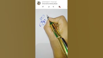 requested video from subscribers 🥰#chandu #calligrapher #nameart #calligraphymasters