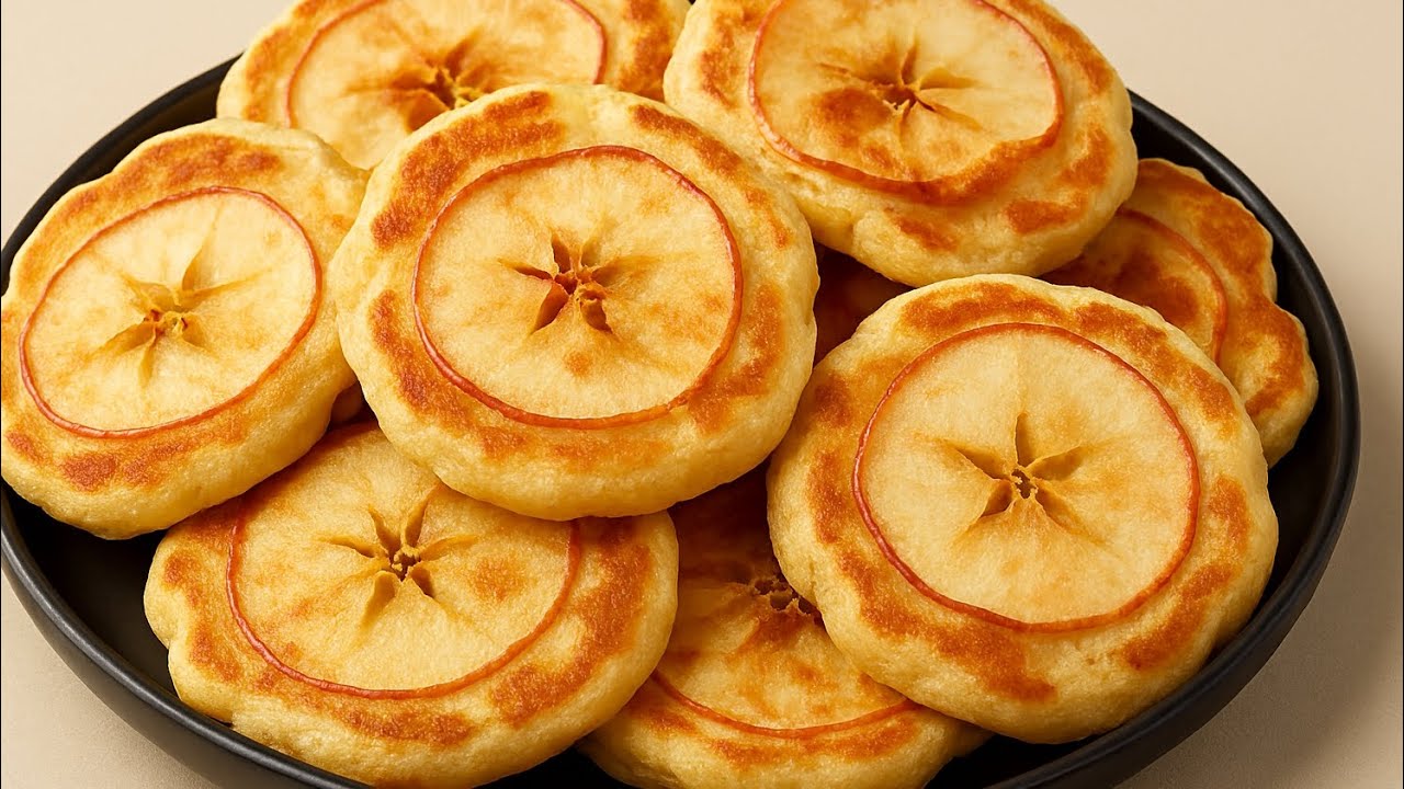 Easy Apple Pancake Recipe 🍎 | Quick & Delicious Breakfast or Dessert Idea!