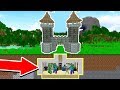 GİZEMLİ KALENİN ALTINDAKİ GİZLİ BÖLGE! | Minecraft SkyMobs #7