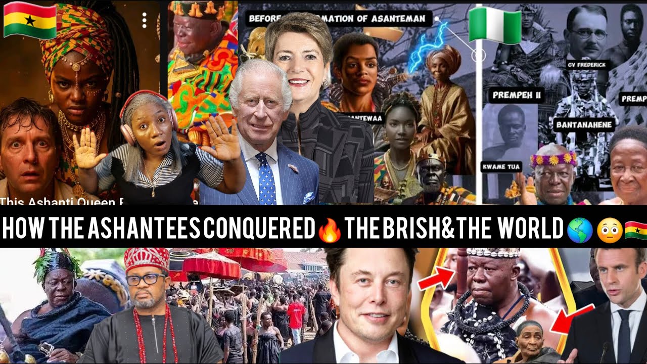 НИГЕРИЙЦЫ🇳🇬В ШОКЕ😲ОТ ТОГО, КАК АШАНТИ ПОКОРИЛИ💪🇬🇧МИР🌎😳🙊