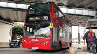 Ramadan Special Advent Day 13. Journey on Metroline Route 210. Enviro400 Trident TE1574 (LK08 FMP)