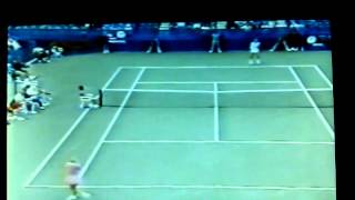 1986 US Open Sukova vs. Evert  set point