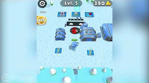 Mech War: Robot Army - Gameplay Walkthrough Part 2 Tutorial War Robot (Android,iOS)