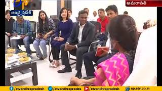 Korea officials meet at minister Akila Priya | Amaravati screenshot 2