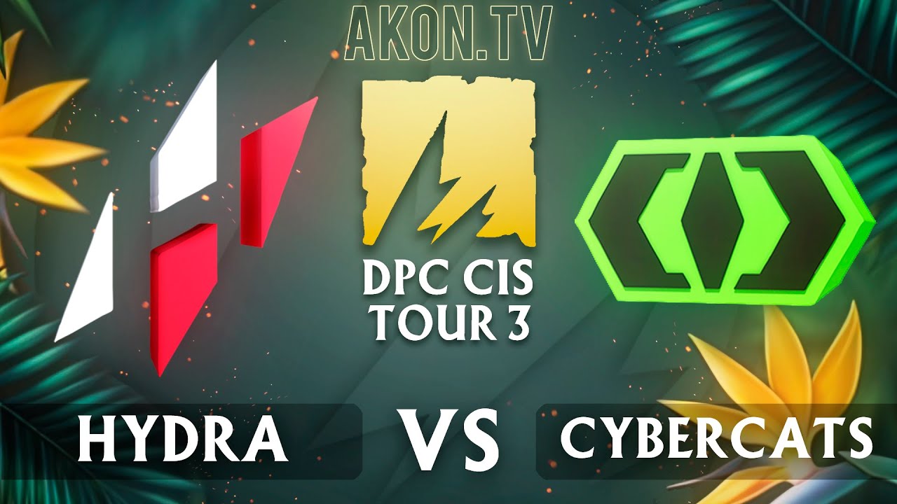 🔴DOTA 2[RU] cybercats vs Hydra [Bo3] DPC CIS Tour 3, Lower Division, Table