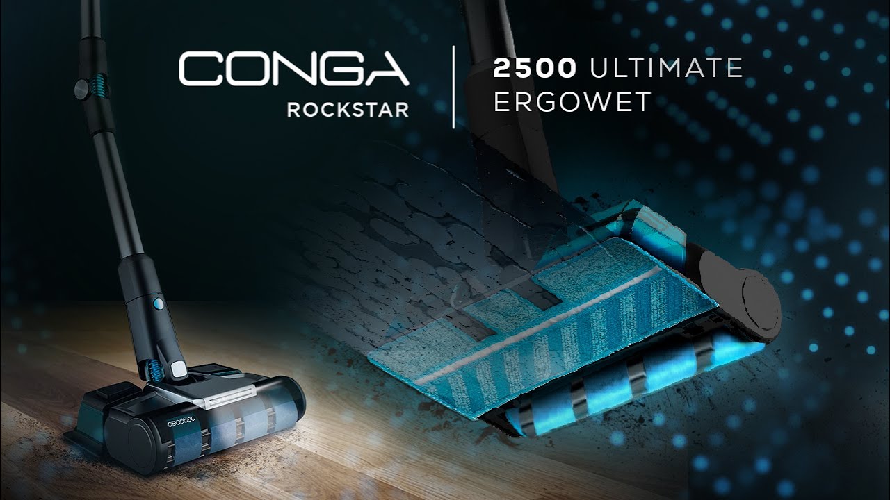 Aspirador Conga Rockstar 2500 Ultimate ErgoWet 