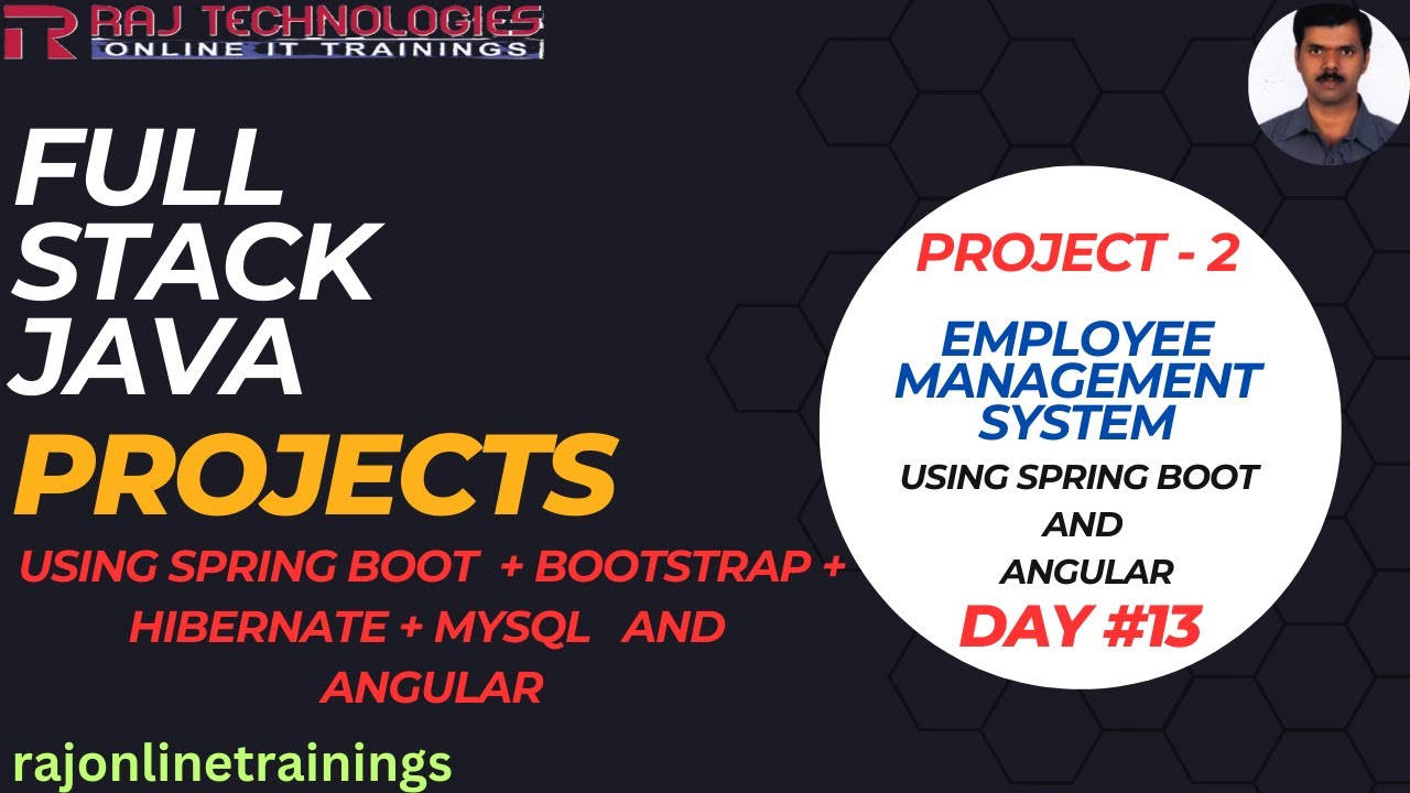 Day 13 | Java Full Stack Projects | Spring Boot and Angular Project ...