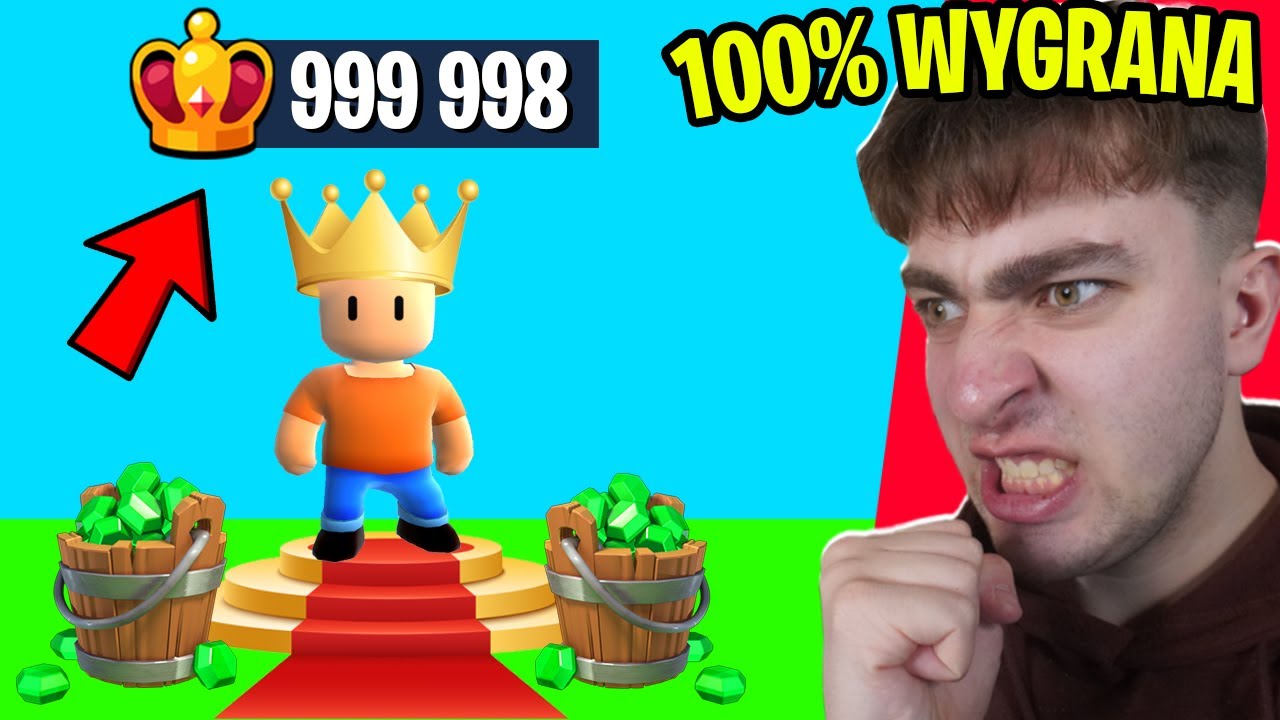 JAK WYGRAĆ 100% GIER w STUMBLE GUYS 🤯