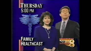 1993 KTUL TV News at 5 TV Promo