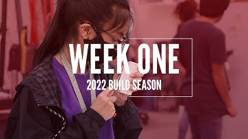 2022 Rapid React WEEK ONE - Build Season Recap