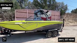 Used 2018 Tige R21 For Sale In New Braunfels, Texas