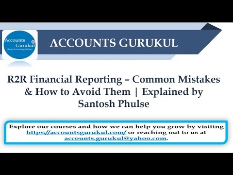 R2R Financial Reporting – Common Mistakes & How to Avoid Them ...