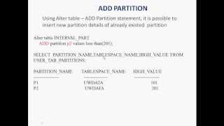PART 5 ADD PARTITION