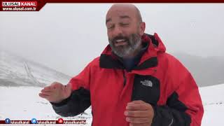 Kaçkar Dağlarına Kar Düştü