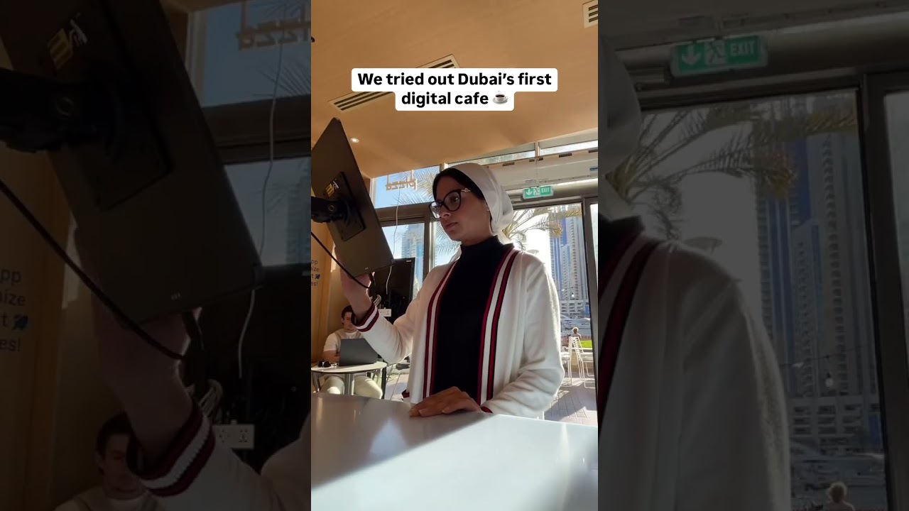 We tried Dubai's first digital cafe