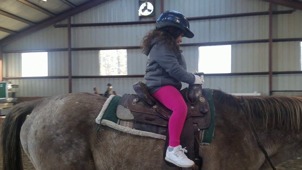 Princess Gianna Bella Rides a Horse | 4H Horse Fun Day | North Wind Horse Farm in Wallkill, New York