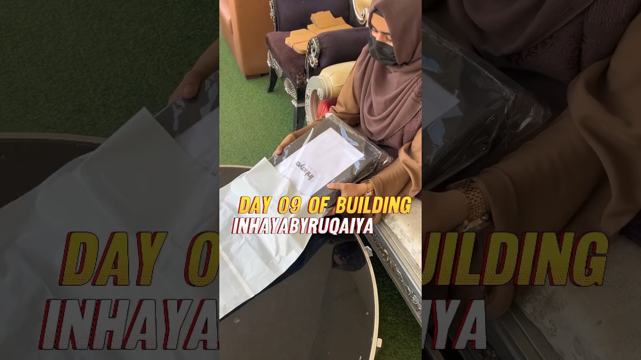 Day 9/15 of building my own hijab brand in 50,000 rupees | packaging material my first order eid box