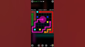 Flow Free | Bonus Pack | Hard Level 11 (9×9)