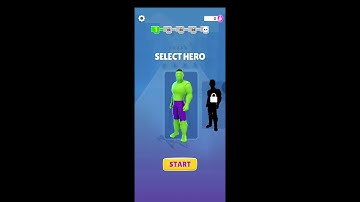 Mashup hero 3D gameplay walkthrough | HULK | ANDROID, IOS MOBILE |  LEVEL #1 #SHORTS GAMES