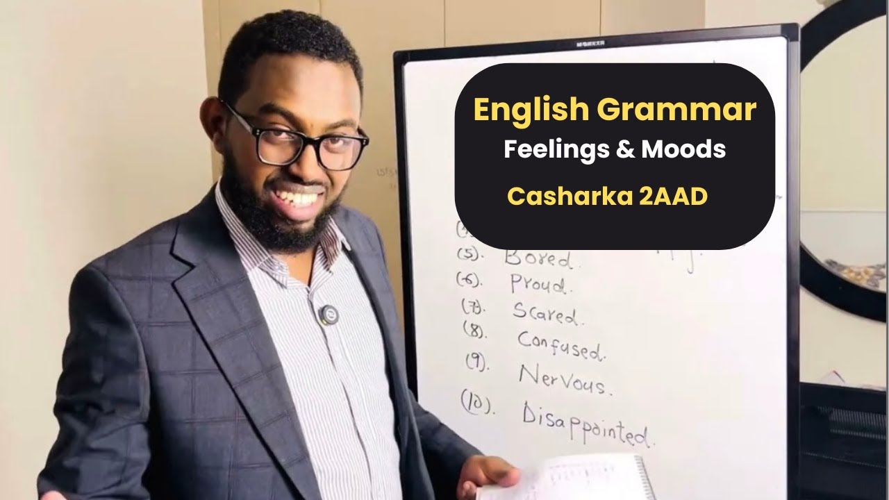Feelings and Moods English Lesson | Luuqada English Si fudud Ugu Hadal 