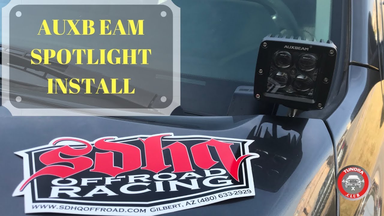 Off Road Ditch Lights Install YouTube