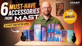 6 MAST accessories for TATTOO artists