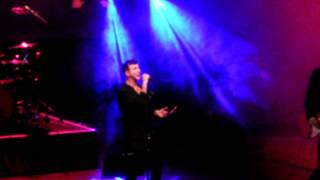 Marc Almond Zipped Black Leather Jacket Brighton Dome