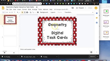 how to make digital task cards