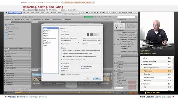 "Importing, Sorting, and Rating" | Adobe Photoshop CS6 with Educator.com