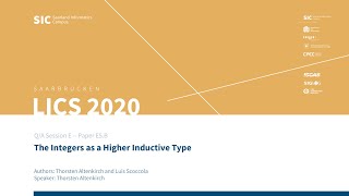 E5.B — The Integers as a Higher Inductive Type